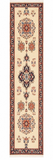 24866- Mashad Handmade/Hand-Knotted Persian Rug/Traditional/Carpet Authentic/ Size: 13'1" x 2'11"/399cm x 89cm