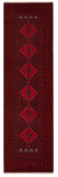 27112- Royal Balutch Persian Hand-knotted Authentic/Nomadic/Tribal Rug/Carpet/ Size: 9'10" x 3'0"/300cm x 91cm