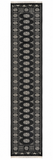 27515-Bokhara Hand-Knotted/Handmade Pakistani Rug/Carpet Tribal/Nomadic Authentic/ Size: 13'0" x 2'6"/396 cm × 76 cm