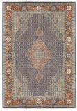 19426- Tabriz Persian Hand-knotted Carpet Authentic/Traditional Carpet/Rug/Size: 14'4" x 9'10"