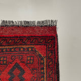 26448 - Khal Mohammad Afghan Hand-Knotted Authentic/Traditional/Rug/Size: 2'0" x 1'4"