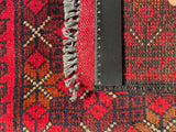 26457 - Khal Mohammad Afghan Hand-Knotted Authentic/Traditional/Rug/Size:2'0" x 1'3"