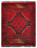 26192 - Khal Mohammad Afghan Hand-Knotted Authentic/Traditional/Rug/Size: 2'0" x 1'5"