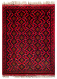 26450 - Khal Mohammad Afghan Hand-Knotted Authentic/Traditional/Rug/Size: 2'0" x 1'4"
