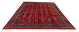 27915-Bokhara Hand-Knotted/Handmade Pakistani Rug/Carpet Tribal/Nomadic Authentic/ Size: 11'8" x 8'9"/356cm ×267cm