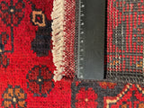 26396- Khal Mohammad Afghan Hand-Knotted Authentic/Traditional/Rug/Size: 2'0" x 1'4"
