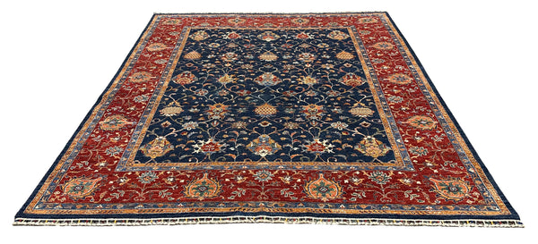 27900- Royal Chobi Ziegler Afghan Hand-Knotted Contemporary/Traditional/Size: 9'8" x 8'3"/295cmx 251cm