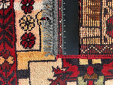 26470 - Khal Mohammad Afghan Hand-Knotted Authentic/Traditional/Rug/Size: 2'0" x 1'4"