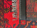 26346- Khal Mohammad Afghan Hand-Knotted Authentic/Traditional/Rug/Size: 2'0" x 1'4"