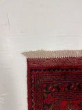 27909- Khal Mohammad Hand-Knotted/Handmade Afghan Rug/Carpet/Traditional/Authentic/Size: 9'6" x 6'7"/290cm x 201cm