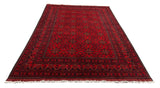27910- Khal Mohammad Hand-Knotted/Handmade Afghan Rug/Carpet/Traditional/Authentic/Size: 9'5" x 6'5"/287cm x 196cm