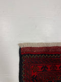 27910- Khal Mohammad Hand-Knotted/Handmade Afghan Rug/Carpet/Traditional/Authentic/Size: 9'5" x 6'5"/287cm x 196cm