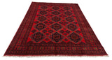 27912- Khal Mohammad Hand-Knotted/Handmade Afghan Rug/Carpet/Traditional/Authentic/Size: 9'6" x 6'5"/290cm x 196cm
