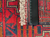 26365- Khal Mohammad Afghan Hand-Knotted Authentic/Traditional/Rug/Size: 1'8" x 1'3"