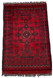 26432 - Khal Mohammad Afghan Hand-Knotted Authentic/Traditional/Rug/Size: 2'0" x 1'4"