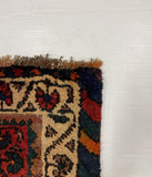 27422- Shiraz Persian Hand-knotted/Authentic/Traditional Nomadic/Tribal / Size: 9'9" x 6'4"/297cm x 193cm