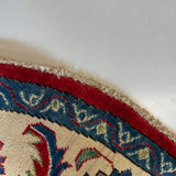 26627 - Kazak Hand-Knotted/Handmade Afghan Tribal/Nomadic Authentic/Size: 5'6" x 5'5"