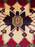 27415- Shiraz Persian Hand-knotted/Authentic/Traditional Nomadic/Tribal / Size: 8'8" x 6'3"/295cm x 191cm