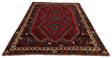 27417- Shiraz Persian Hand-knotted/Authentic/Traditional Nomadic/Tribal / Size: 9'0" x 6'6"/275cm x 198cm