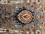 27902- Royal Chobi Ziegler Afghan Hand-Knotted Contemporary/Traditional/Size: 9'8" x 6'6"/294cmx 198cm