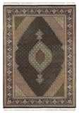 27418- Tabriz Persian Hand-knotted Carpet Authentic/Traditional Carpet/Rug/Size: 9'9" x 6'6"/297cm x 198cm