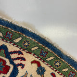 26649 - Kazak Hand-Knotted/Handmade Afghan Tribal/Nomadic Authentic/Size: 6'6" x 6'5"