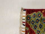 27818-Chobi Ziegler Handmade/Hand-knotted Afghan Rug/Carpet Tribal/Nomadic Authentic/ Size: 9'7" x 8'3" / 292cm x 251cm