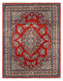 27181-Sarough Hand-Knotted/Handmade Persian Rug/Carpet Traditional Authentic/ Size: 10'10"x 8'2"/330cm x 250cm