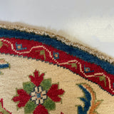 26633 - Kazak Hand-Knotted/Handmade Afghan Tribal/Nomadic Authentic/Size: 5'1" x 5'0"