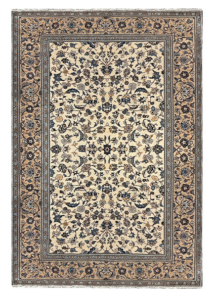 27183-Kashan Hand-Knotted/Handmade Persian Rug/Carpet Traditional/Authentic/Size: 12'2" x 8'2" /370cm x 248cm