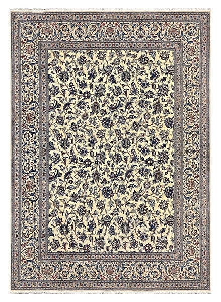 27484-Nain Hand-Knotted/Handmade  Persian Rug/Carpet Traditional Authentic/ Size: 11'6" x 8'1"/351cm x 277cm