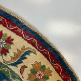 26628 - Kazak Hand-Knotted/Handmade Afghan Tribal/Nomadic Authentic/Size: 5'2" x 5'1"