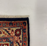 27235-Hamadan Hand-Knotted/Handmade Persian Rug/Carpet Tribal/Nomadic Authentic/ Size: 11'2" x 7'2"/340cm x 218cm