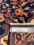 27235-Hamadan Hand-Knotted/Handmade Persian Rug/Carpet Tribal/Nomadic Authentic/ Size: 11'2" x 7'2"/340cm x 218cm