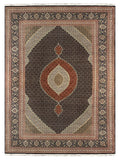 27419- Tabriz Persian Hand-knotted Carpet Authentic/Traditional Carpet/Rug/Size: 11'5" x 8'2"/348cm x 249cm