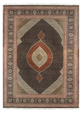 27419- Tabriz Persian Hand-knotted Carpet Authentic/Traditional Carpet/Rug/Size: 11'5" x 8'2"/348cm x 249cm