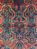 25496-Hamadan Hand-Knotted/Handmade Persian Rug/Carpet Traditional Authentic/ Size: 6'7" x 2'6"