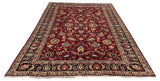 27203-Mashad Hand-Knotted/Handmade Persian Rug/Carpet Traditional Authentic/ Size: 9'1" x 6'3"/278cm x 190cm