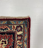 27203-Mashad Hand-Knotted/Handmade Persian Rug/Carpet Traditional Authentic/ Size: 9'1" x 6'3"/278cm x 190cm
