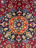 27237-Mashad Hand-Knotted/Handmade Persian Rug/Carpet Traditional Authentic/ Size: 10'1" x 9'7"/308cm x 293cm