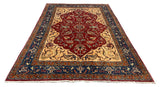 27323-Moud Handmade /Hand-Knotted Persian Rug/Traditional/Carpet Authentic/ Size:9'8" x 6'5" /300cm x 195cm