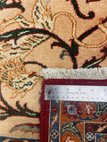 27323-Moud Handmade /Hand-Knotted Persian Rug/Traditional/Carpet Authentic/ Size:9'8" x 6'5" /300cm x 195cm