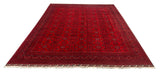 27930 -Royal Khal Mohammad Hand-Knotted/Handmade Afghan Rug/Carpet Traditional Authentic/Size: 12'9" x 9'8" / 389cm x 295cm