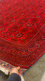 27930 -Royal Khal Mohammad Hand-Knotted/Handmade Afghan Rug/Carpet Traditional Authentic/Size: 12'9" x 9'8" / 389cm x 295cm