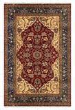 27324-Moud Handmade /Hand-Knotted Persian Rug/Traditional/Carpet Authentic/ Size: 9'9" x 6'4" /295cm x 193cm