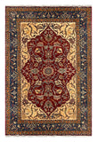 27324-Moud Handmade /Hand-Knotted Persian Rug/Traditional/Carpet Authentic/ Size: 9'9" x 6'4" /295cm x 193cm