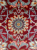 27324-Moud Handmade /Hand-Knotted Persian Rug/Traditional/Carpet Authentic/ Size: 9'9" x 6'4" /295cm x 193cm