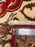27324-Moud Handmade /Hand-Knotted Persian Rug/Traditional/Carpet Authentic/ Size: 9'9" x 6'4" /295cm x 193cm