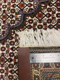 27420- Tabriz Persian Hand-knotted Carpet Authentic/Traditional Carpet/Rug/Size: 11'5" x 8'2"/348cm x 249cm