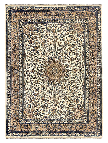27317-Mashad Hand-Knotted/Handmade Persian Rug/Carpet Traditional Authentic/ Size: 11'6" x 8'4"/350cm x 255cm